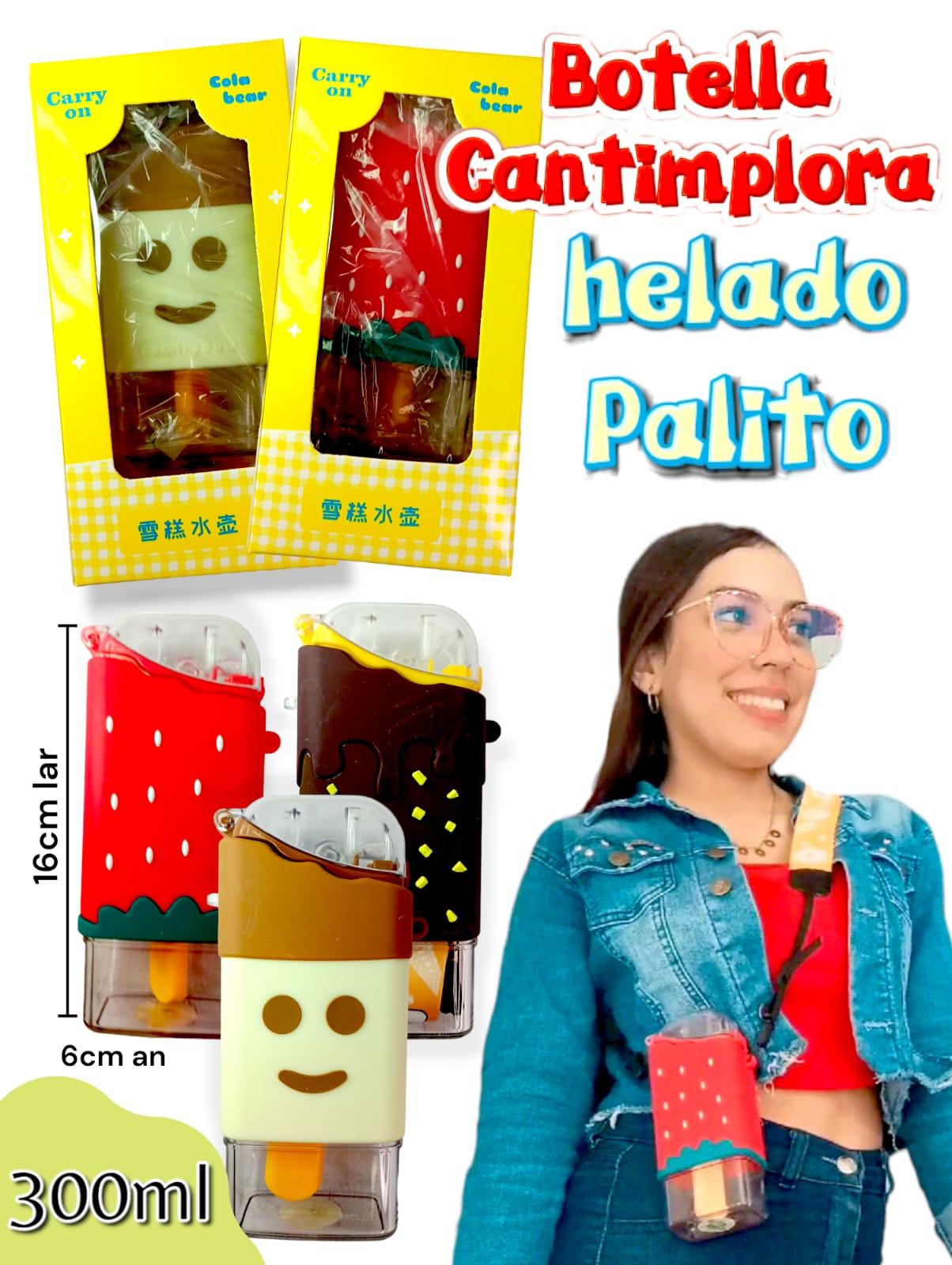 Botella Cantimplora Helado Palito 300ML
